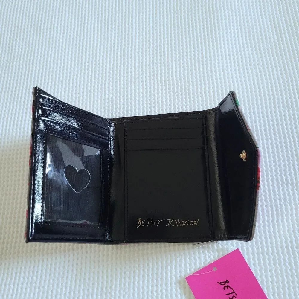 Betsey Johnson XO Lana Flap Wallet- NWT - Picture 8 of 14